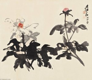 Peony — Zhang Daqian