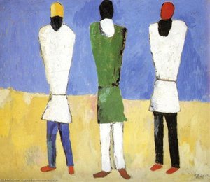 Peasants — Kazimir Malevich, Suprematism Suprematism