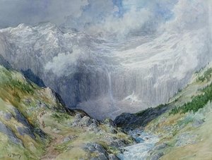 The Cirque At Gavarnie — Paul Gustave Doré