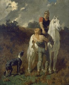 GAULOIS REVENANT DE LA CHASSE
