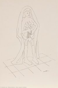 Bride (study For Symbols) — Benny Andrews