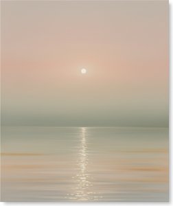 Horizonte Etéreo: Una Meditación Singular Sobre El Melocotón Luminoso Y La Serenidad De Salvia