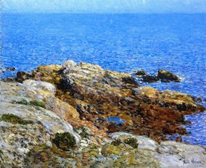 Summer Sea, Isles Of Shoals — Frederick Childe Hassam, Impressionism