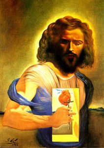 Das Herz Jesu — Salvador Dalí