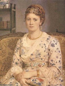 Portrait Of Mrs Heselitine — Sir Edward John Poynter