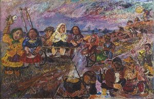 Song Of Harvest — David Davidovich Burliuk