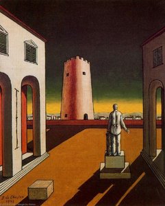 Plaza de Italia with red tower