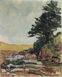 Bach Bei Néris — Ferdinand Hodler