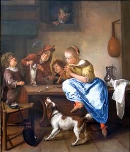 Dancing Lesson — Jan Havickszoon Steen