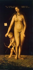 Venus And Cupid — Lucas Cranach The Elder, Northern Renaissance
