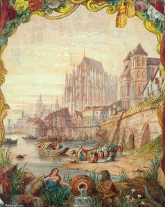 River Scene — Clarkson Frederick Stanfield