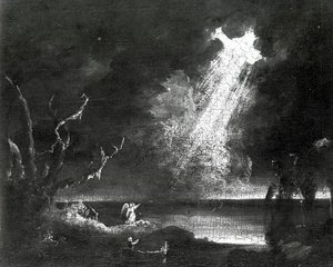 Study For The Voyage Of Life — Thomas Cole