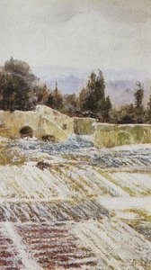 Winter In Rome — Vasily Dmitrievich Polenov