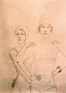 Patti And Martha — Alex Katz