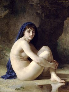 Crouching Bather — William-adolphe Bouguereau