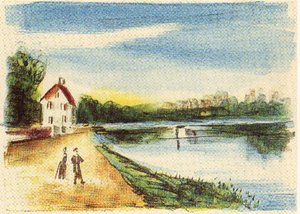 The Bridge Over The Oise At Méry — Maurice De Vlaminck