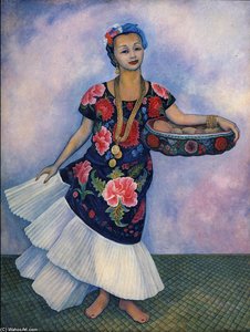 Portrait Of Dolores Olmedo — Diego Rivera