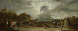 Peasants At Archery — David Teniers The Younger