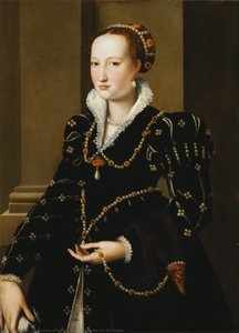 Portrait Of Isabella De' Medici — Alessandro Allori