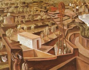 El Moli - Landscape Near Cadaquns, 1923 — Salvador Dalí, Surrealism