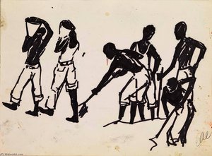 Men Working — Lois Mailou Jones
