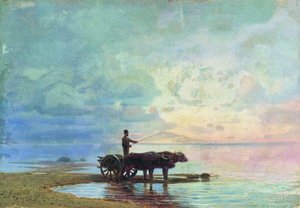 On The Beach — Fyodor Alexandrovich Vasilyev