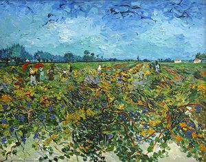 Der Grüne Weinberg — Vincent Willem Van Gogh, Post-impressionism