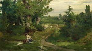 Little Shepherd — Walter Shirlaw