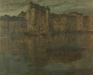 Old Houses at Espalion