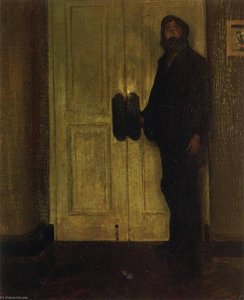 Man At The Door — Alfred Henry Maurer