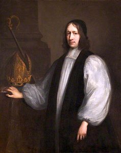 Nathaniel Crewe, Baron Crewe, Rector, In Bishop's Robes — Bt Sir Godfrey Kneller