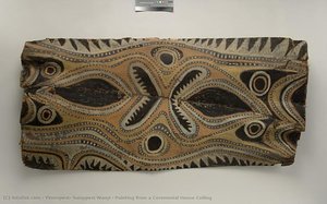 Painting From A Ceremonial House Ceiling — Yinongwut, Sunggwei Wanyi