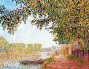 Efecto De Sol En Las Orillas Del Loing — Francis Picabia