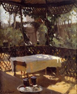 Two Wine Glasses — John Singer Sargent, Impressionism