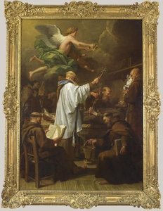 La Mort De Saint Francois — Jean Baptiste Jouvenet