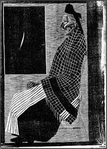 Old Woman — Maurits Cornelis Escher