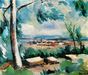 The Village — Maurice Utrillo, Post-impressionism