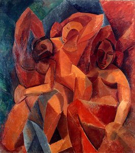 Three Women — Pablo Picasso, Cubism