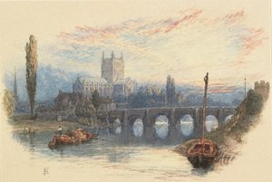 Hereford Cathedral — Myles Birket Foster