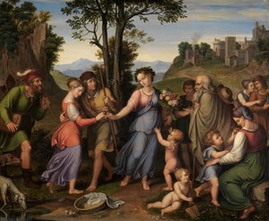 The Foreign Girl — Franz Riepenhausen, Johannes Riepenhausen, Neoclassicism