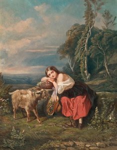 The Shepherd Girl — Camille Joseph Étienne Roqueplan