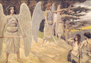 Adam And Eve Driven From Paradise — Jacques Joseph Tissot