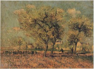 Spring Landscape — Gustave Loiseau, Post-impressionism