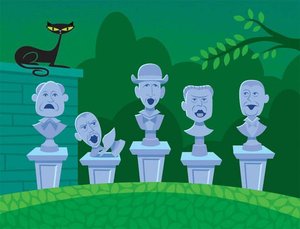 Singing Bust — Josh Agle (shag)