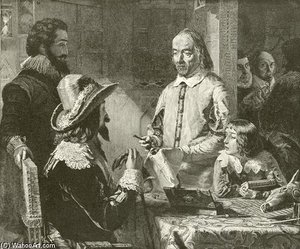 Harvey Demonstrating The Circulation Of The Blood — Thomas Buttersworth
