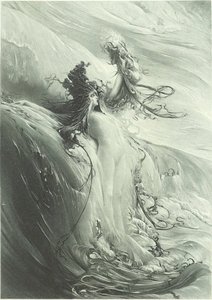 La Grande Vague — Georges Jules Victor Clairin