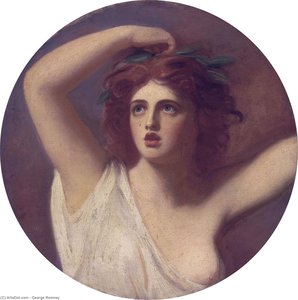 Lady Emma Hamilton, As Cassandra — George Romney