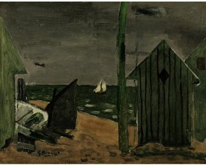 The Cabins — Georges Braque, Cubism