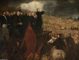The Meeting Of The Birmingham Political Union — Benjamin Robert Haydon