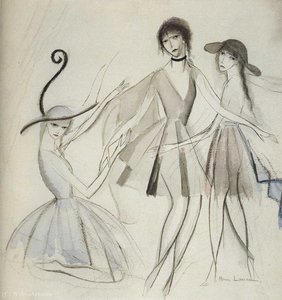 Les Trois Danseuses (1913) — Marie Laurencin